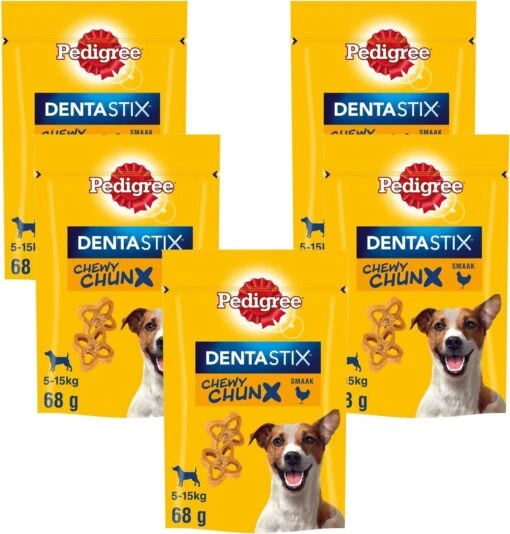 Pedigree Dentastix Chewy Chunx Hondensnacks Mini - Kip - 5 X 68 Gr -Trixie Verkoopwinkel 1146x1200 4