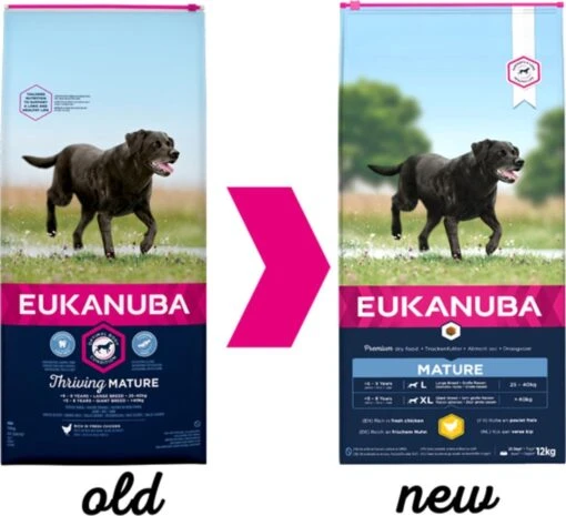 Eukanuba Dog Mature & Senior - Large Breed - Kip - Hondenvoer - 12 Kg -Trixie Verkoopwinkel 1200x1095 1