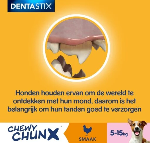 Pedigree Dentastix Chewy Chunx Hondensnacks Mini - Kip - 5 X 68 Gr -Trixie Verkoopwinkel 1200x1140 6