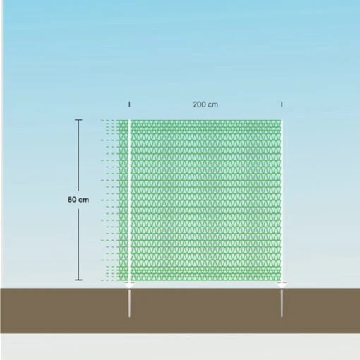 Verplaatsbare Net Afrastering Groen 80cm Hoog - 20m -Trixie Verkoopwinkel 1200x1200 974