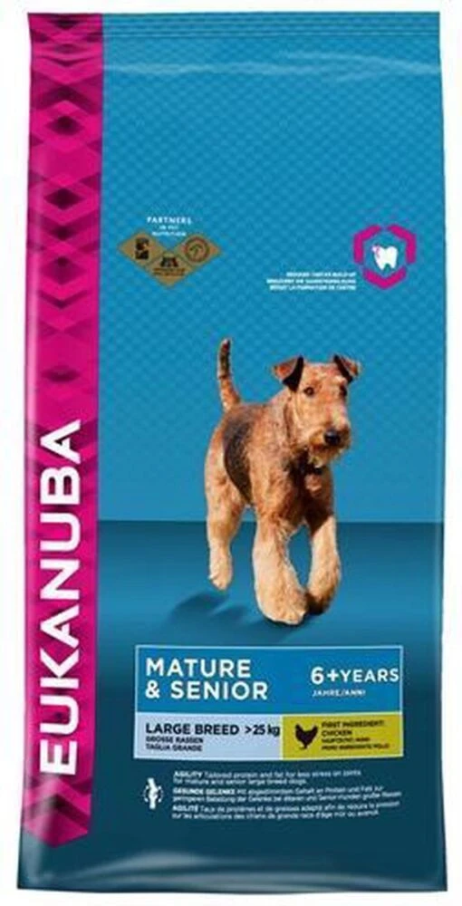 Eukanuba Dog Mature & Senior - Large Breed - Kip - Hondenvoer - 12 Kg -Trixie Verkoopwinkel 612x1200 1