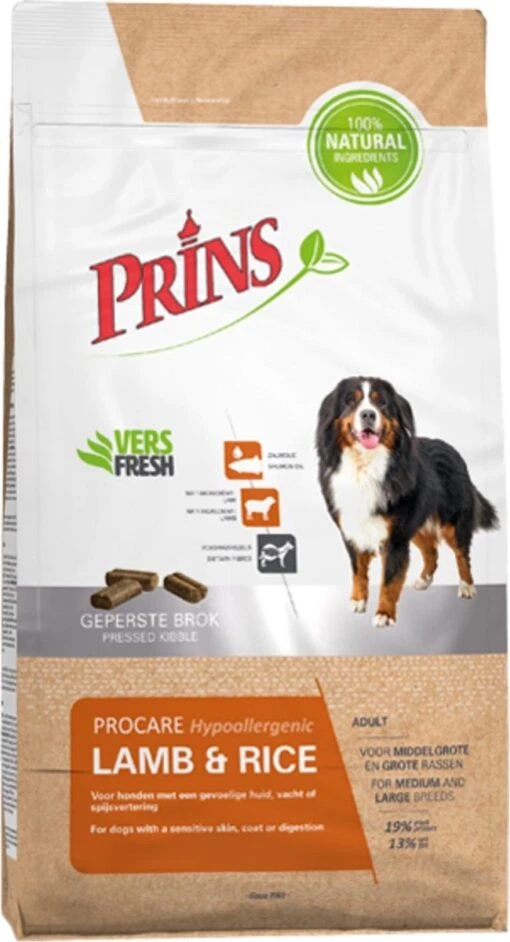 Prins Procare Lam/Rijst - 15 KG -Trixie Verkoopwinkel 650x1200 1