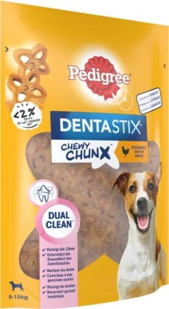 Pedigree Dentastix Chewy Chunx Hondensnacks Mini - Kip - 5 X 68 Gr -Trixie Verkoopwinkel 657x1200