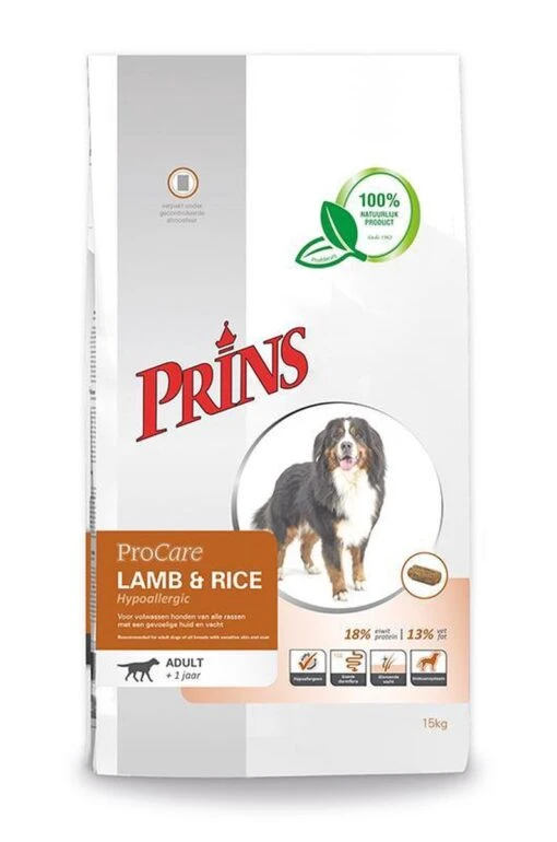 Prins Procare Lam/Rijst - 15 KG -Trixie Verkoopwinkel