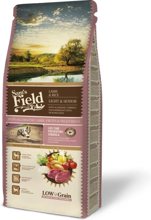 Sam's Field Light & Senior - Lam & Rijst - Hondenvoer - 13 Kg -Trixie Verkoopwinkel 823x1200 1