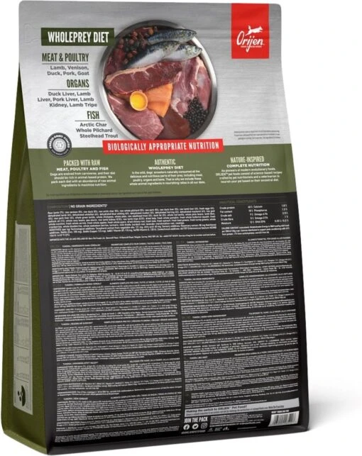 Orijen Whole Prey Tundra Dog - Geit & Zwijn - Hondenvoer - 2 Kg -Trixie Verkoopwinkel